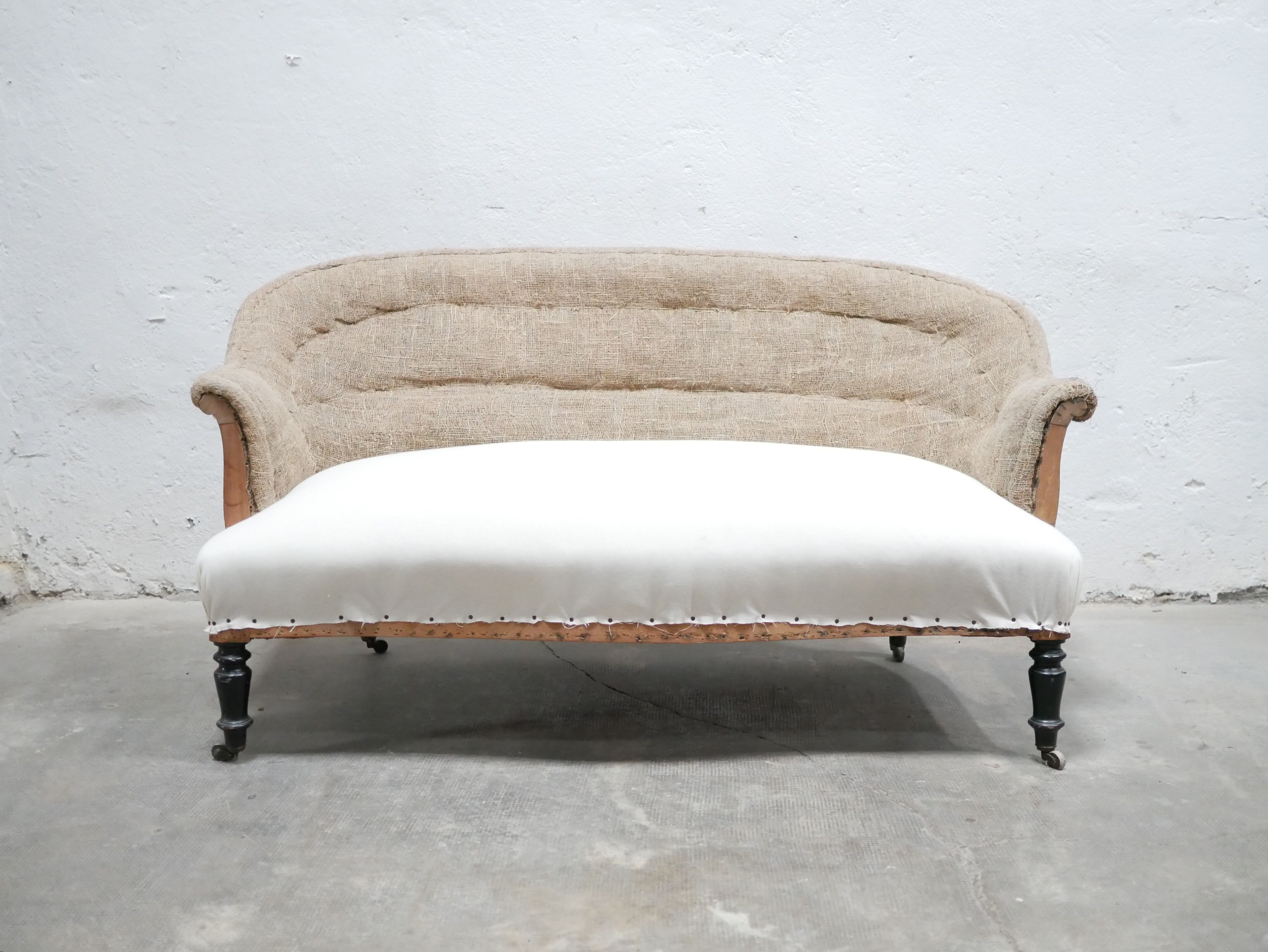 Vintage toad bench Napoleon III