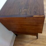 Scandinavian teak and rosewood sideboard