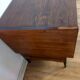 Scandinavian teak and rosewood sideboard