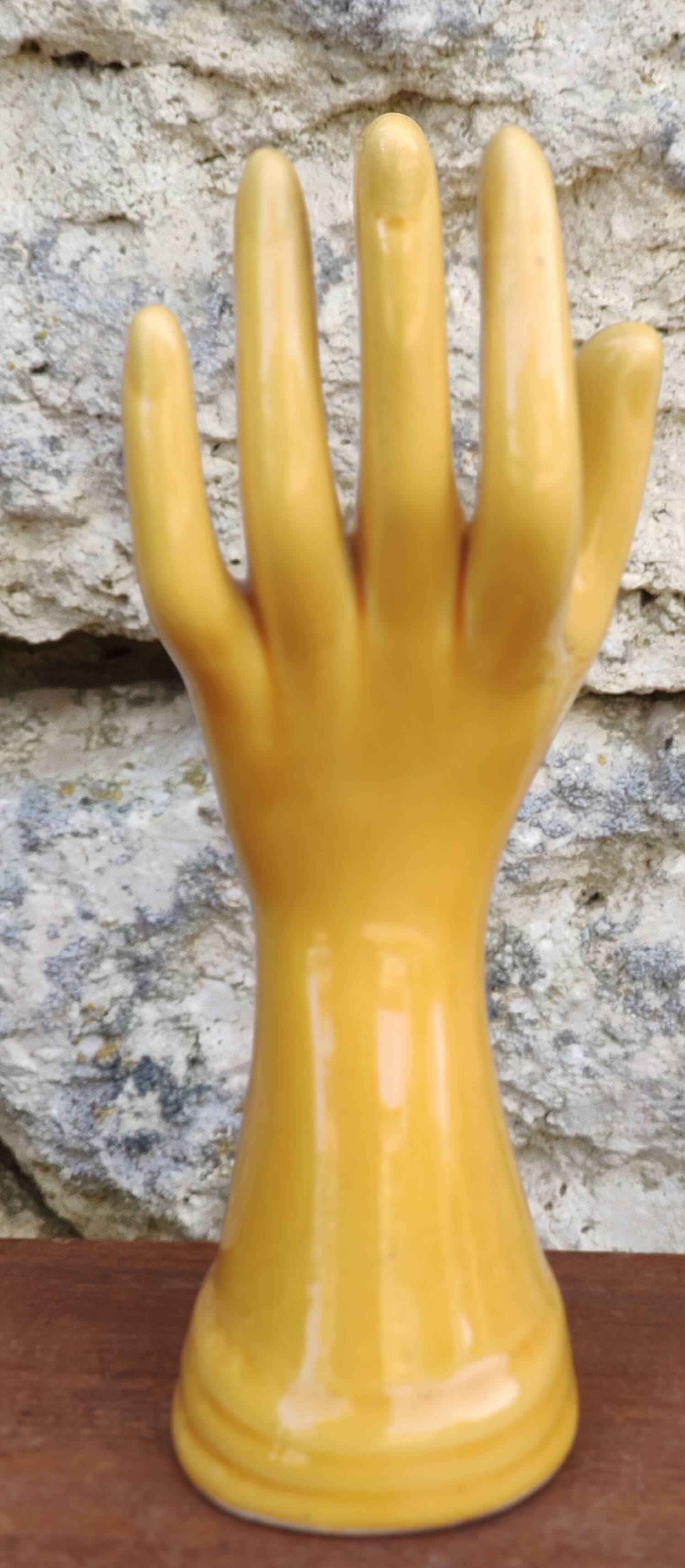 Handmade soliflore ceramic ring ring