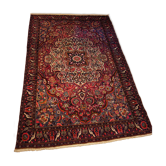 Hand-knotted Bakhtiari Persian carpet from Iran.