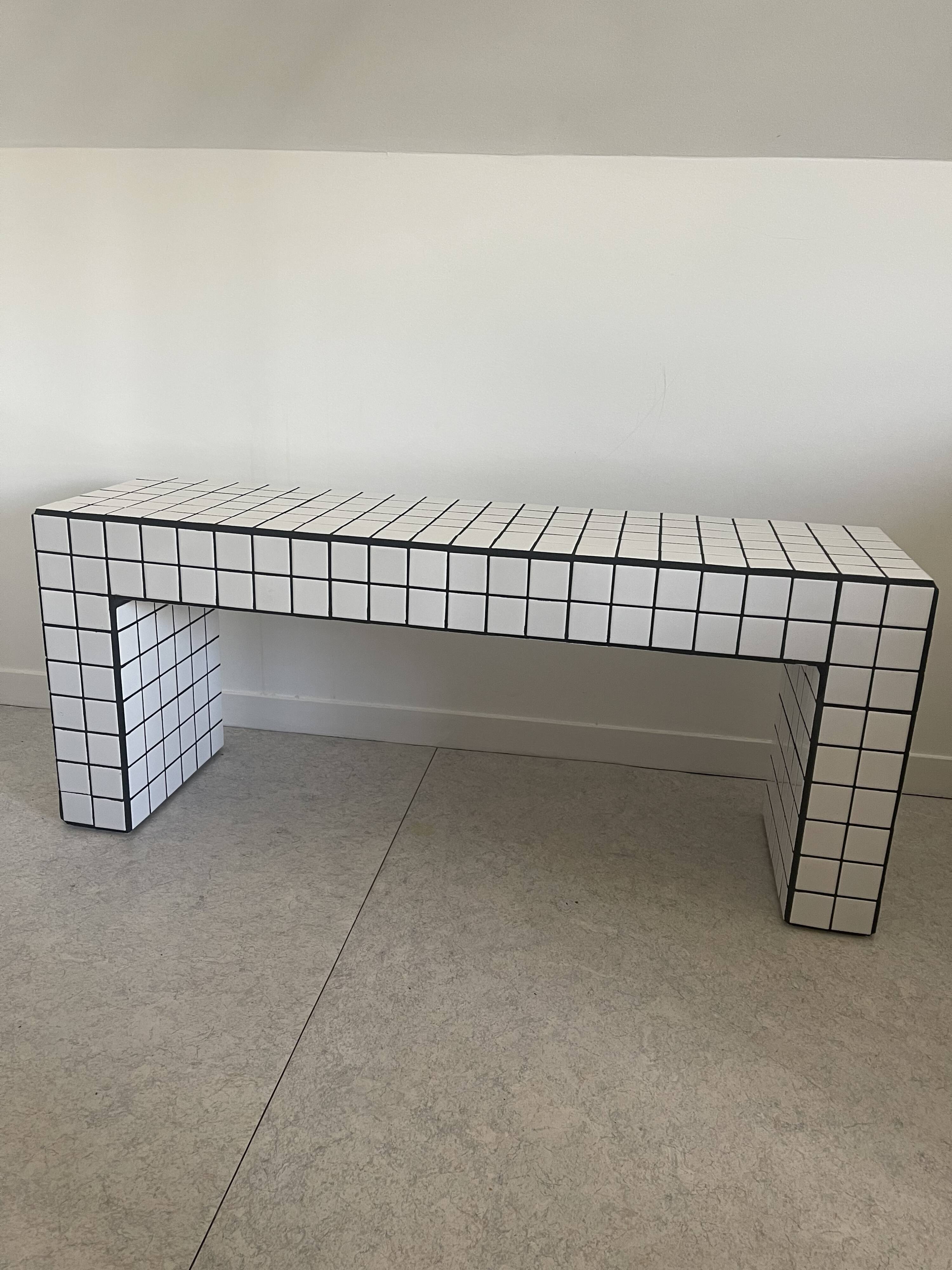 Ceramic bench