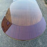 Imperial Scandinavian Round Oval Extendable Rosewood Dining Table 2