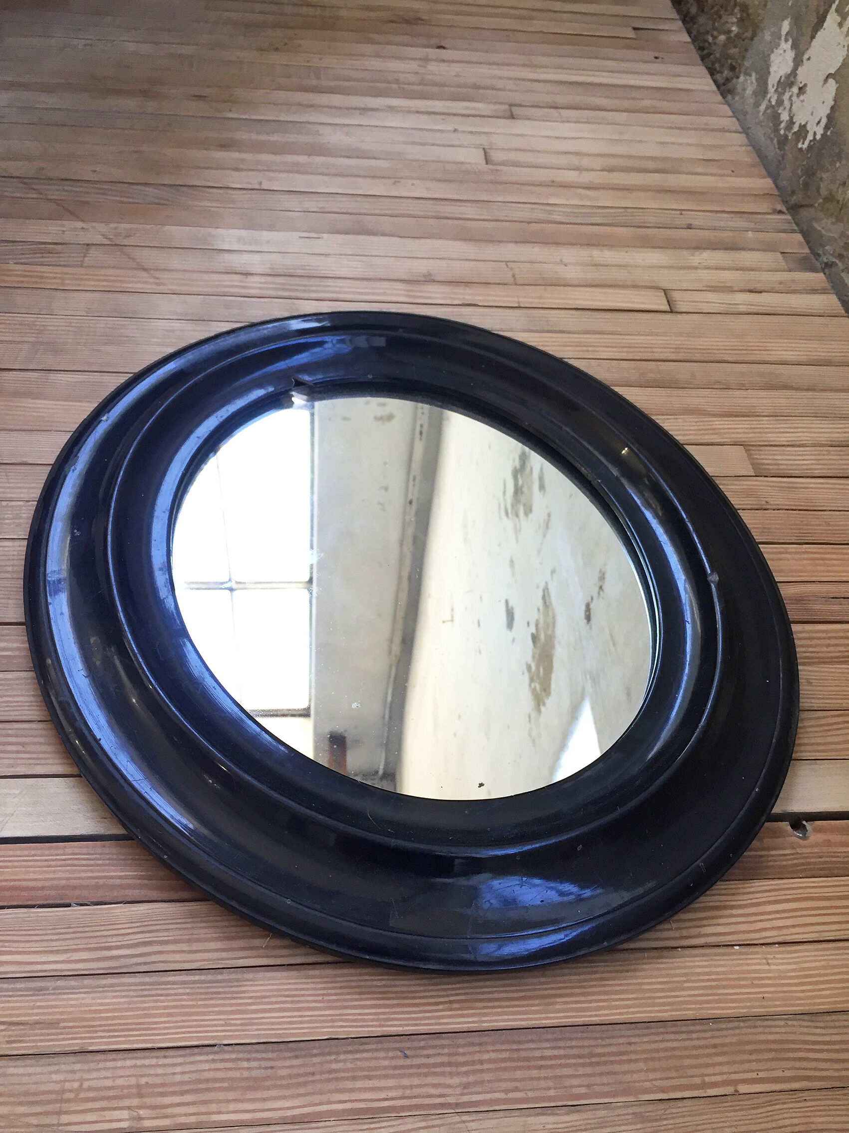 Miroir ovale Napoléon 39x45cm