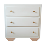 Commode années 50 vert pastel