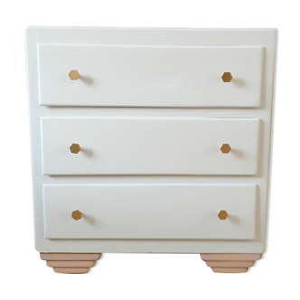 50s pastel green chest of drawers