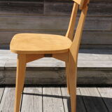 2 chairs 1950 light beech