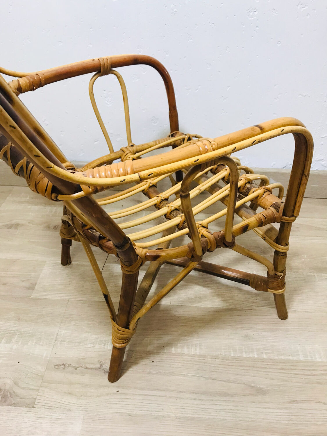 Fauteuil rotin pour enfants