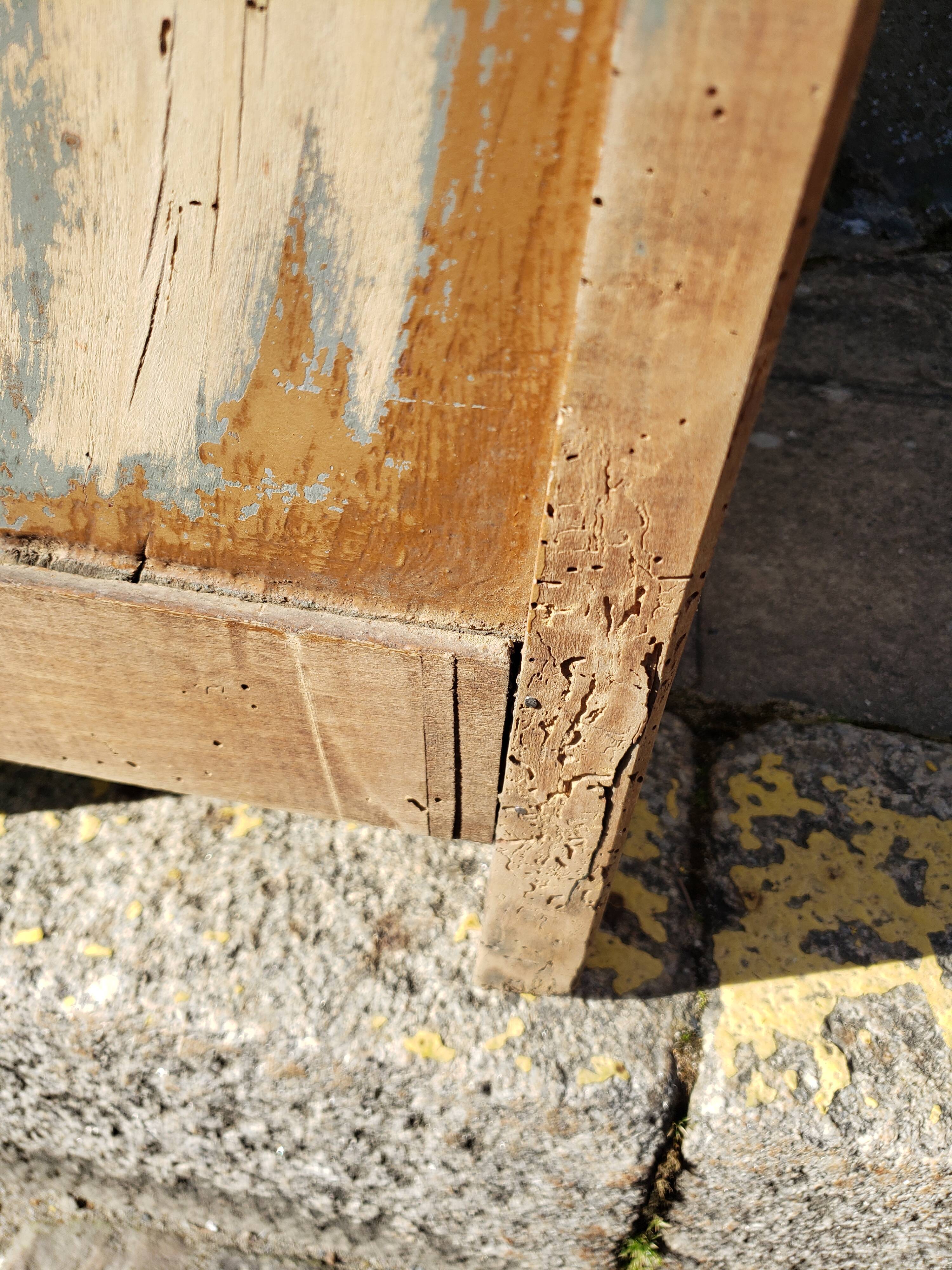 Parisian buffet patina old "Aveyron"