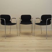 Set of three chairs, Italian design, 1970s, production: Italy