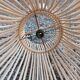 Natural rattan pendant light