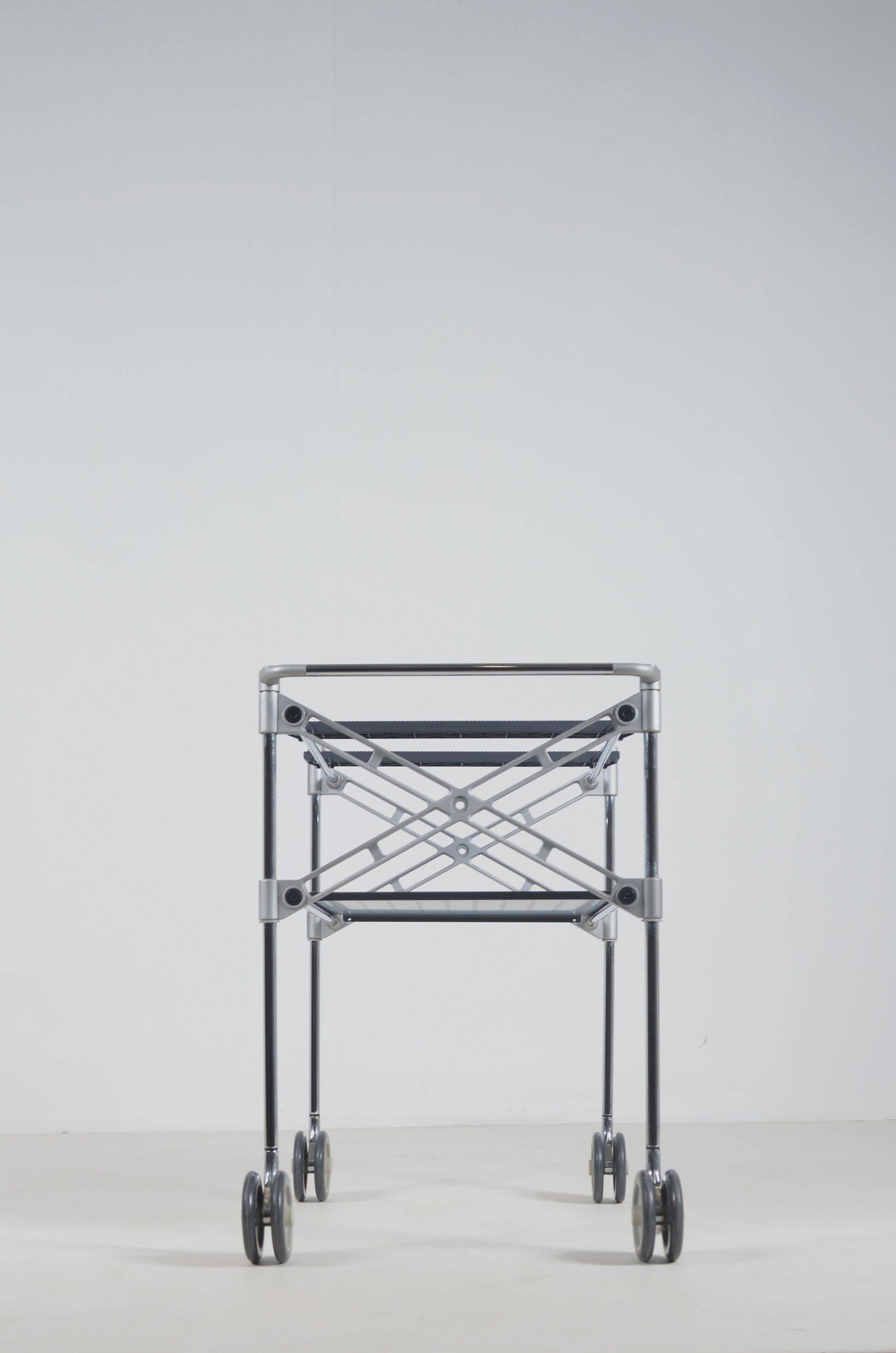 Kartell Oxo trolley designed by Antonio Citterio & Glen Oliver Löw, 1980s