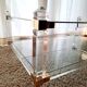 Coffee table in Altuglass "Romeo" 70s/80s