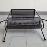Table d'appoint porte-revues vintage 1950