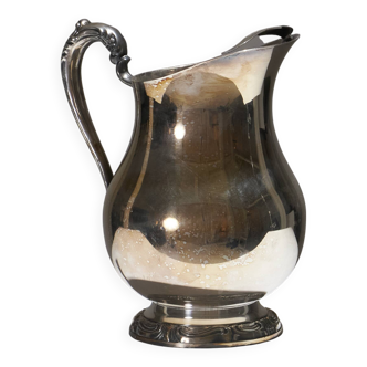 Pichet métal argenté, 1880s