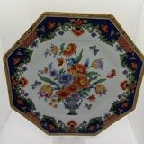 Assiette octogonale japonaise