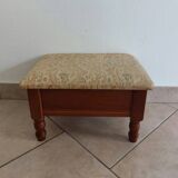 Vintage wooden footrest