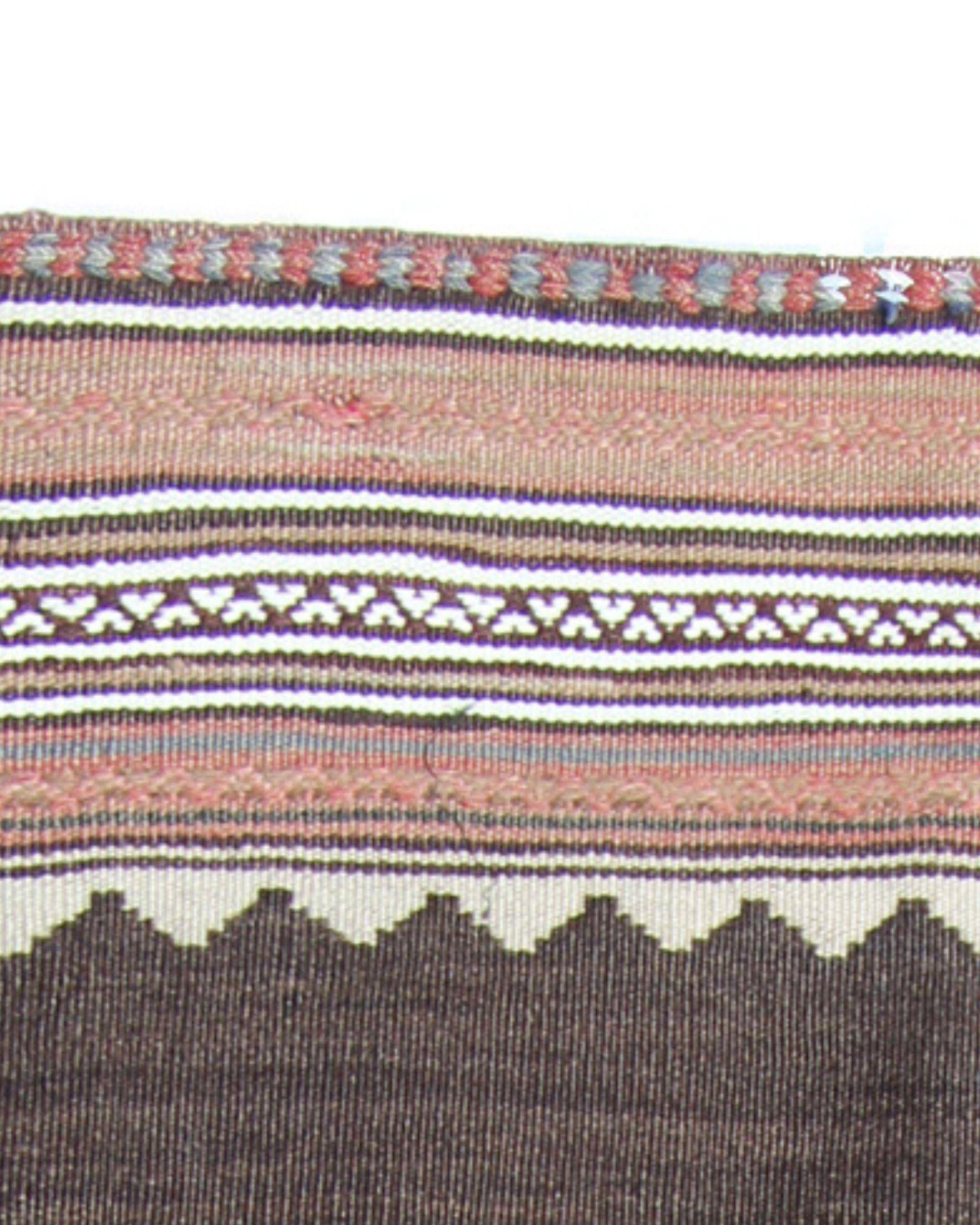 Antique Sofreh Wool Kilim Rug from the 1930s, Undyed, Tribal Flatweave 157x89 cm