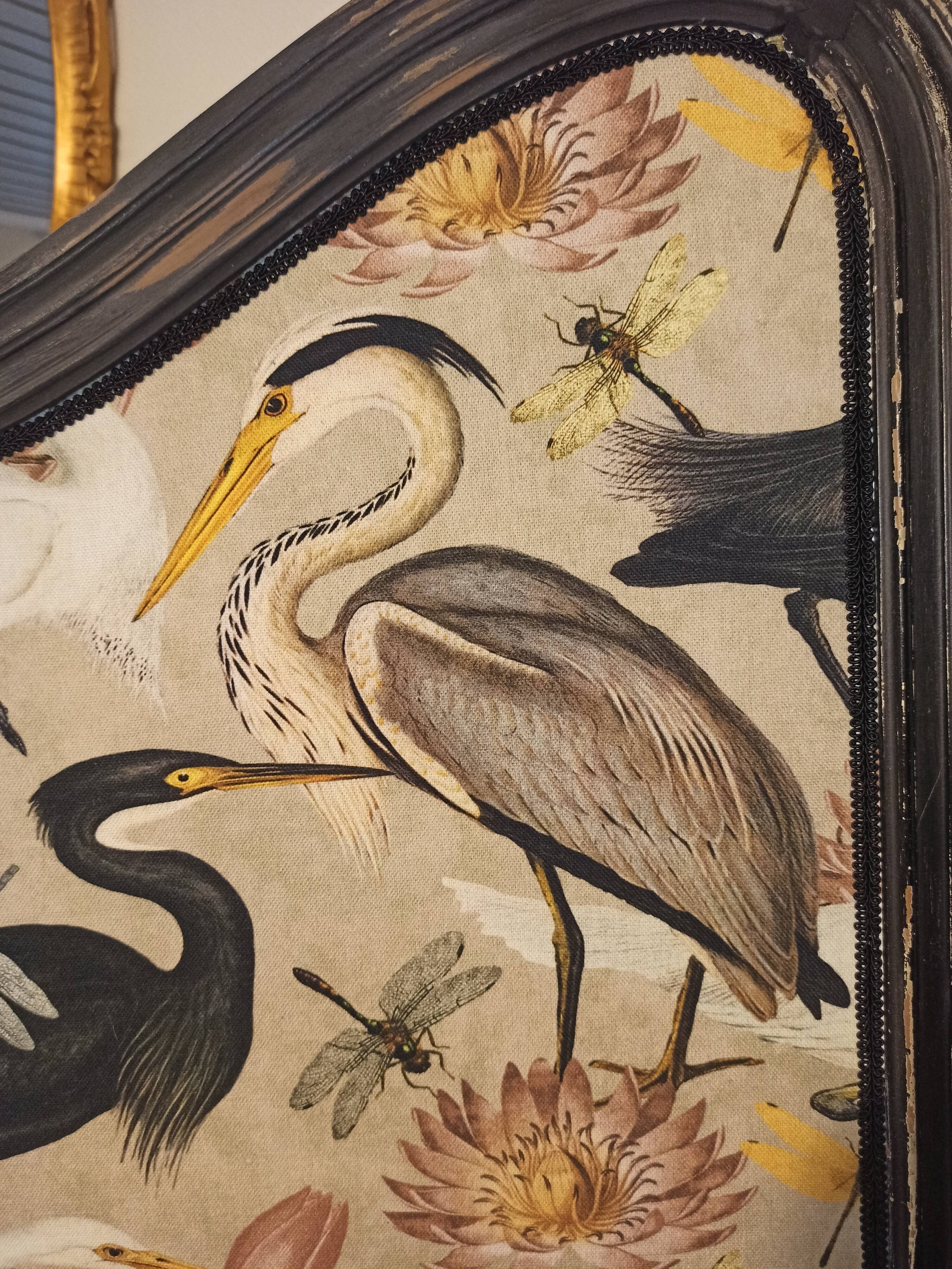 Old screen from the 19th century renovated