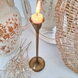 Vintage brass candle holder