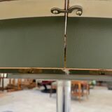 Extendable round table, foot chrome year 70