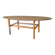 Oval coffee table beech 1980 Aalto Ikea