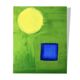 Tableau abstrait à l'huile