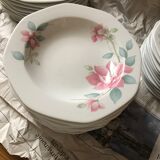 Service assiettes porcelaine
