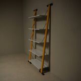 Post Modern Graffiti Wall Unit by Rodney Kinsman for Bieffeplast 1980s