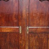 Antique Louis Philippe wardrobe in walnut