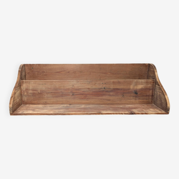 Old pine kitchen wall shelf