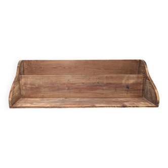 Old pine kitchen wall shelf