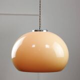 Space Age Brown Jolly Pendant Lamp from Guzzini, 1960s
