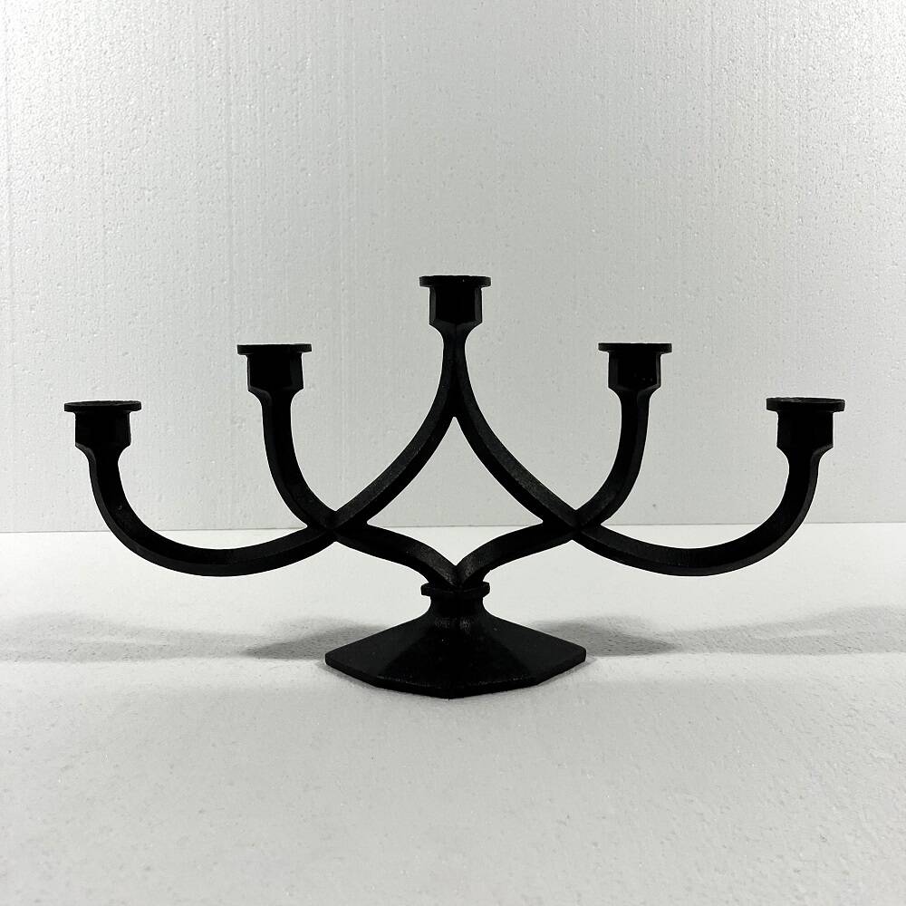 Cast iron candle holder by Giesserei Aachen 1950’s