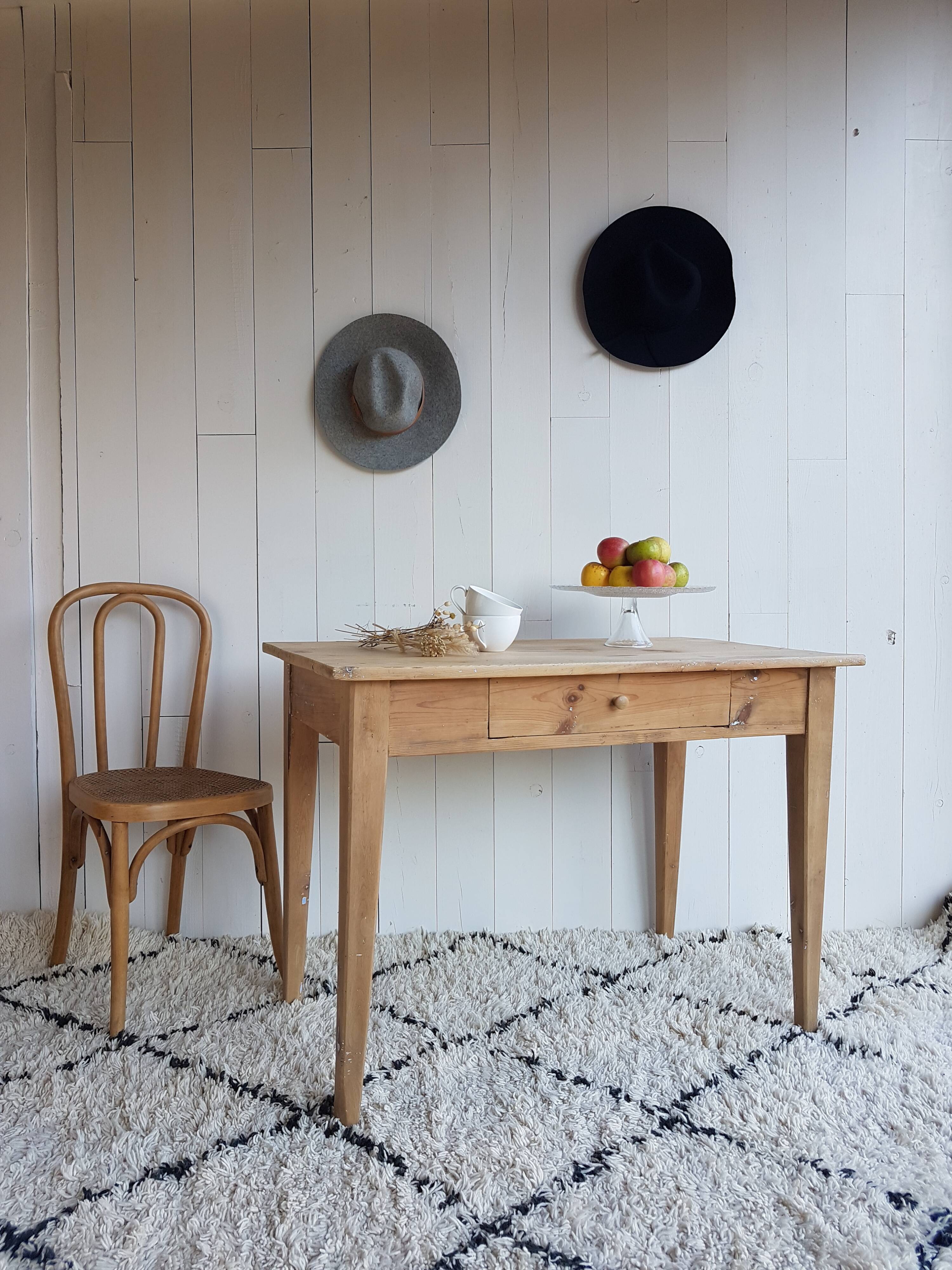 Renovated wooden table