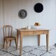 Table bois rénovée