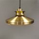 Hanging lamp from Danish Lyskær lighting, 1980s.