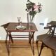 Table folding bamboo feet 1930/1950