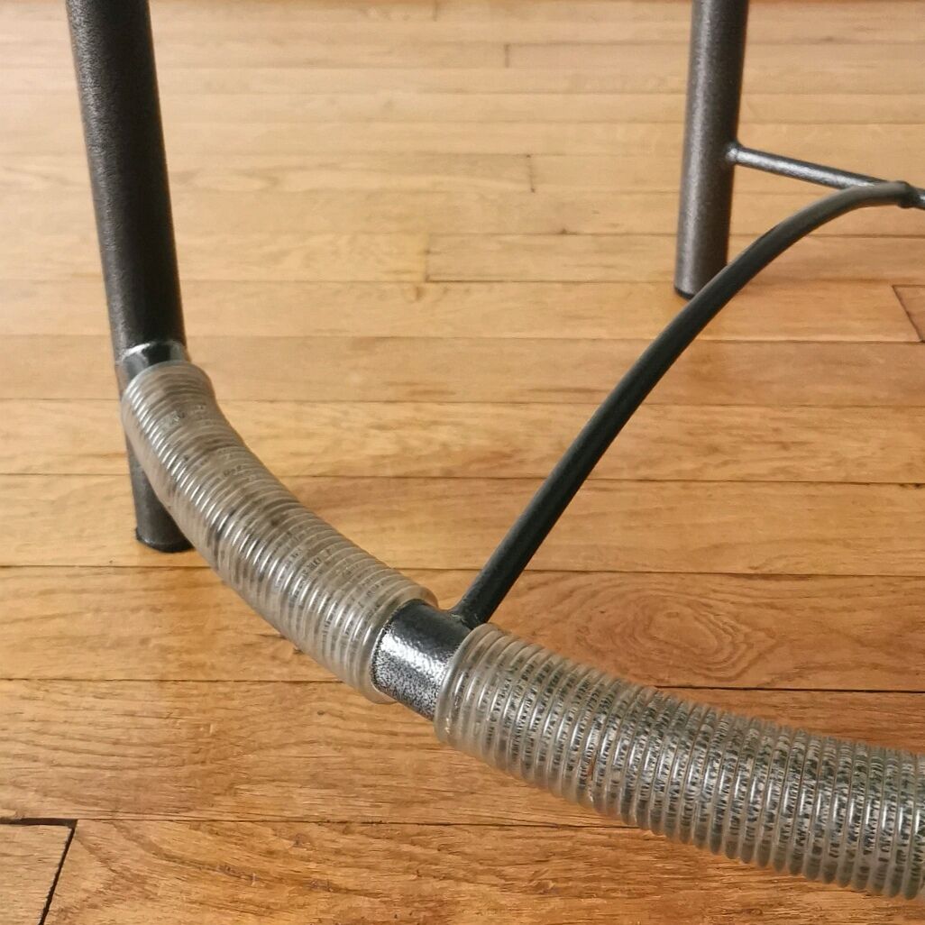 Post-modern high stool, 1980