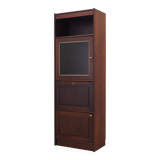 Mahogany showcase, Danish design, 1970s, production: Denmark