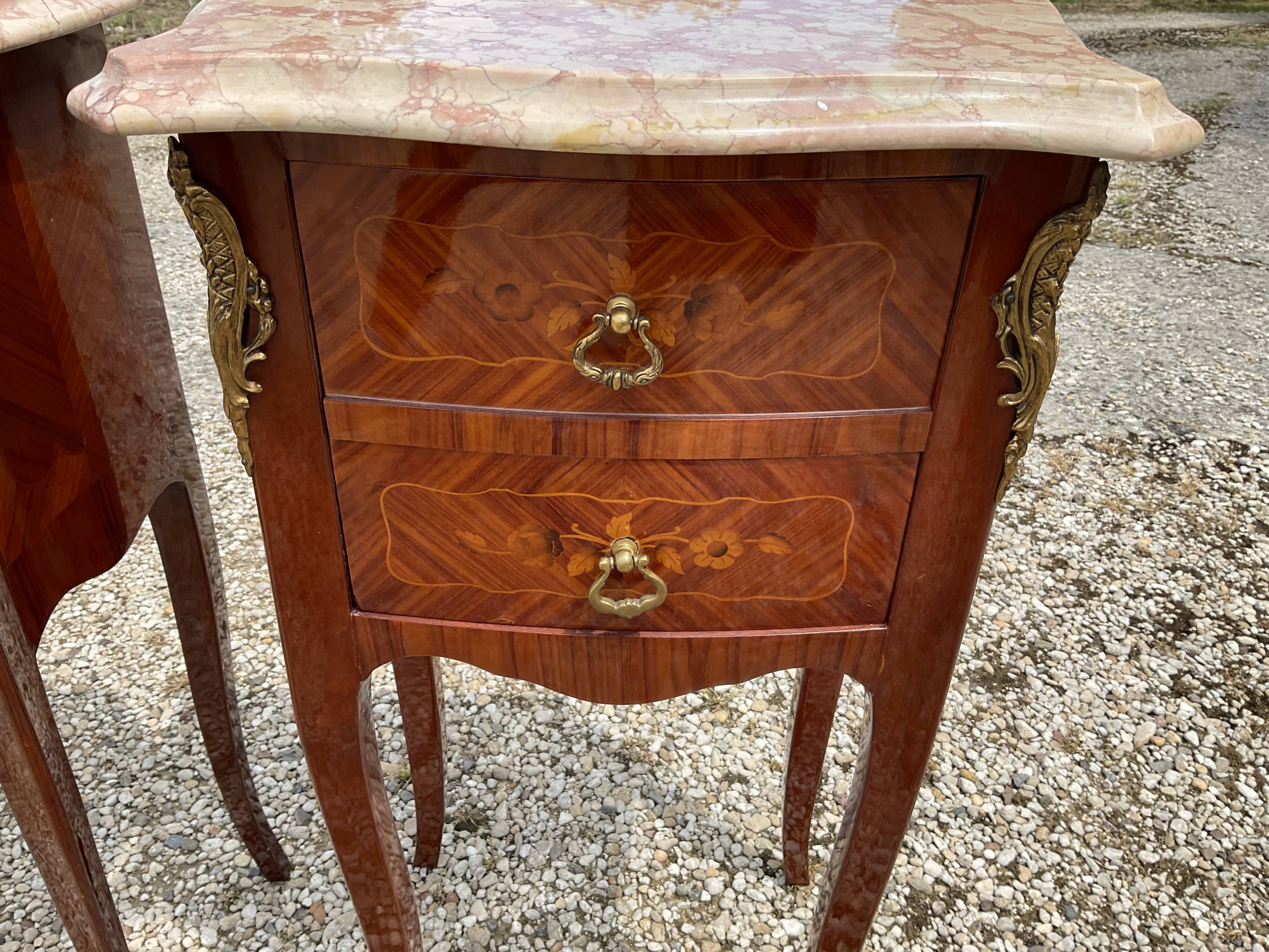 Pair of bedside tables