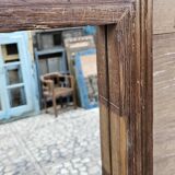 Burmese teak mirror