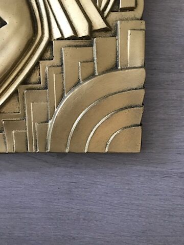 Art Deco plaque Folies Bergère in Paris