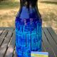 Blue ceramic vase. West Germany Bay Keramik. 1960s. Model 954-30.