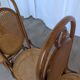 Set of 4 Mid-century Bentwood Cane Dining Chair, Thonet Style, 1970s Yugosl