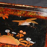 Chinese lacquered wooden tray, early 20th century
