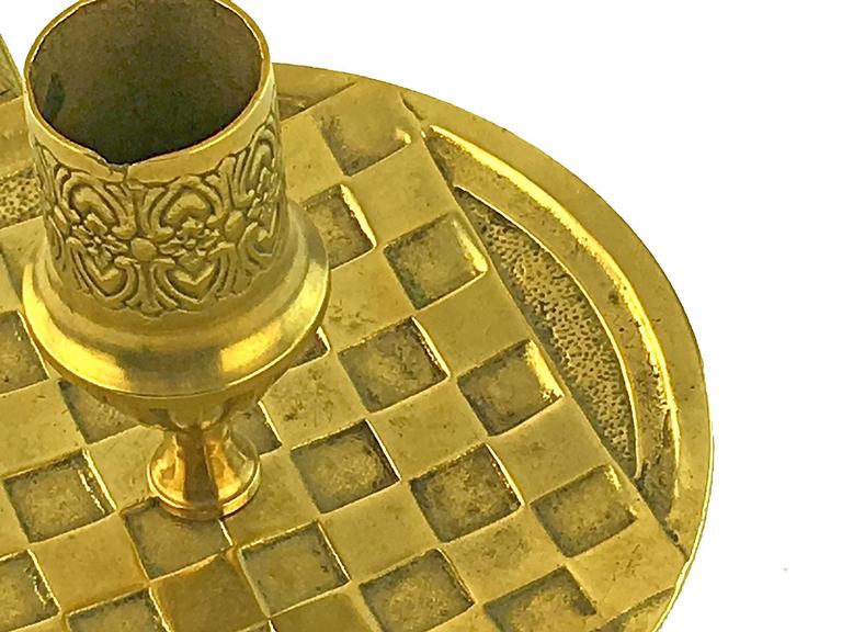 Jugendstil Sconce brass