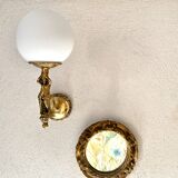 Mini wooden mirror