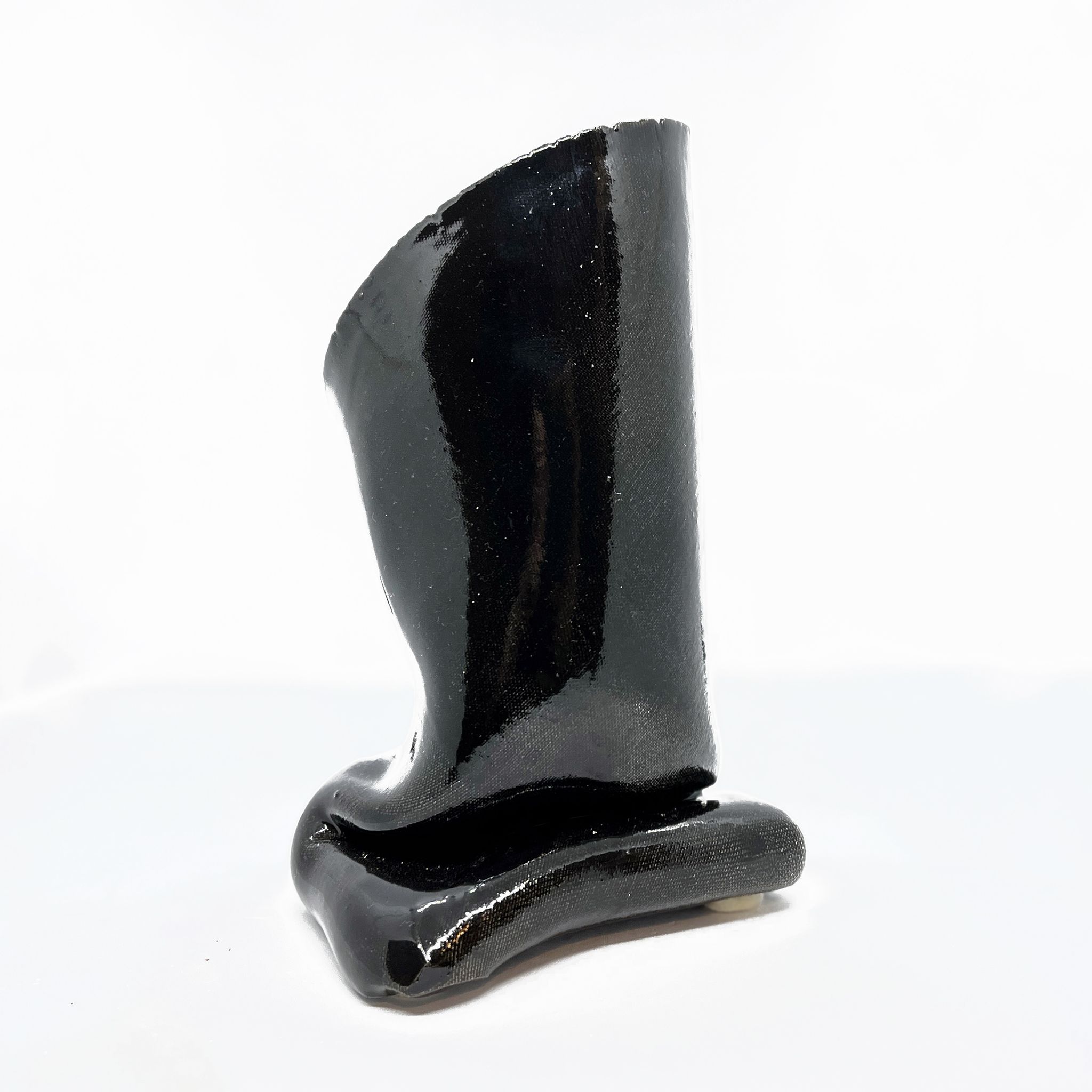 Ceramic handmade vase, Lorenzo, Italy 1970s