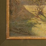 Albert Gianini (1876-1937) Signed and titled "Autumn Landscape"